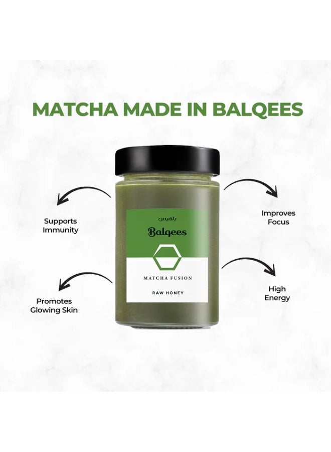 Balqees Raw Honey & Matcha Fusion - Image 1